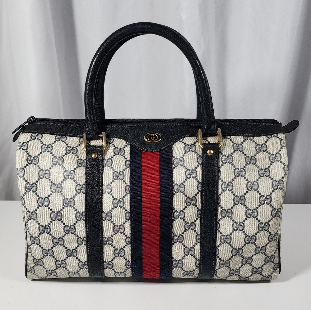 Gucci Ophidia Sherry Line Boston Bag